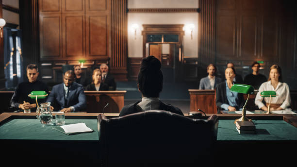 Courtroom trial