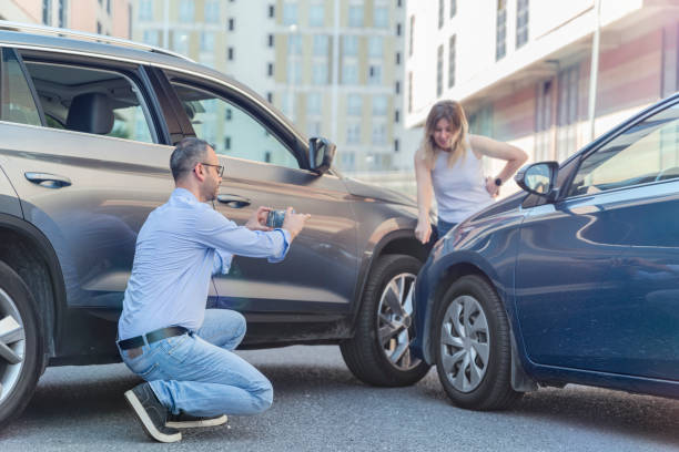 documenting the car accident